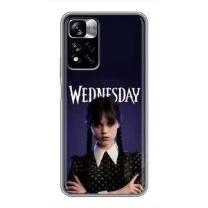 Чохли Венсдей на Xiaomi Redmi Note 11 Pro Plus Уенсдей (AlphaPrint) (Wednesday)