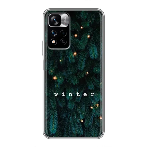 Чехол с принтом «Winter» для Xiaomi Redmi Note 11 Pro Plus