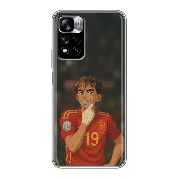 Чохол з принтом «Ямаль аніме» для Xiaomi Redmi Note 11 Pro Plus Чохол з принтом «Ямаль аніме» для Xiaomi Redmi Note 11 Pro Plus