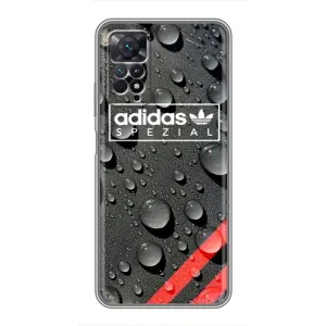 Чохли Адидас для Xiaomi Redmi Note 11 Pro (AlphaPrint) (Адидас прінт)