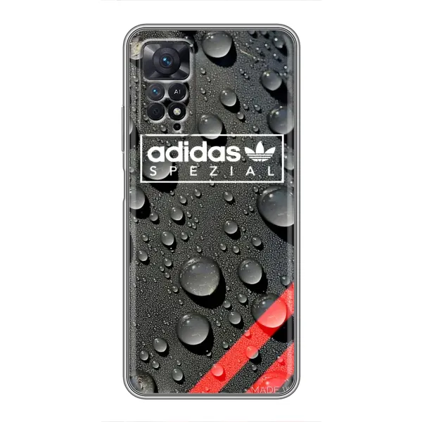 Чохол з принтом «Адидас прінт» для Xiaomi Redmi Note 11 Pro