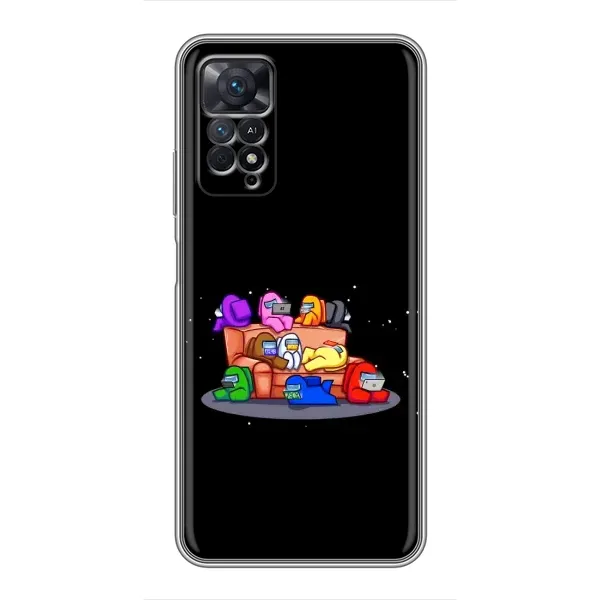 Чохол з принтом «Амонг-ас» для Xiaomi Redmi Note 11 Pro