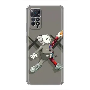 Чохли для Xiaomi Redmi Note 11 Pro - Bearbrick Louis Vuitton (PREMIUMPrint) (Беарбрік Джордан)