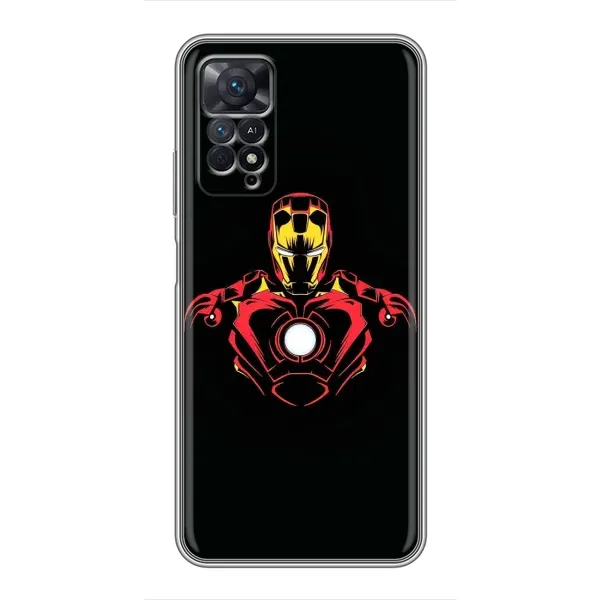 Чохол з принтом «Залізна людина» для Xiaomi Redmi Note 11 Pro
