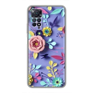 Чохли з квітами для Xiaomi Redmi Note 11 Pro (VPrint) (Дизайн квітів)