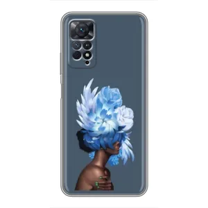 Чехлы (ART) Цветы на Xiaomi Redmi Note 11 Pro (VPrint) (Квіти на голові)