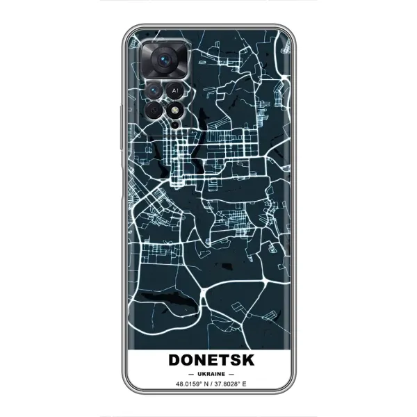 Чехол с принтом «Донецк» для Xiaomi Redmi Note 11 Pro