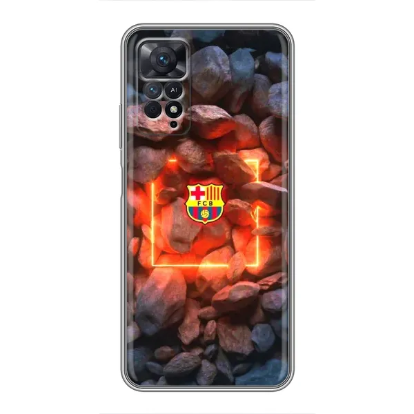 Чехол с принтом «ФК Барселона» для Xiaomi Redmi Note 11 Pro