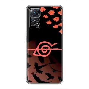 Чохол Ітачи Учіха для Xiaomi Redmi Note 11 Pro (AlphaPrint) (Око Ітачі)