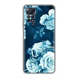 Чехлы (ART) Цветы на Xiaomi Redmi Note 11 Pro (VPrint) (Блактині бутони)