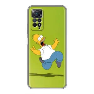 Чjхол з Сімпсонами для Xiaomi Redmi Note 11 Pro (VPrint) (Гомер Сімпсон)