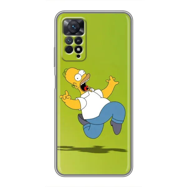 Чохол з принтом «Гомер Сімпсон» для Xiaomi Redmi Note 11 Pro Чохол з принтом «Гомер Сімпсон» для Xiaomi Redmi Note 11 Pro