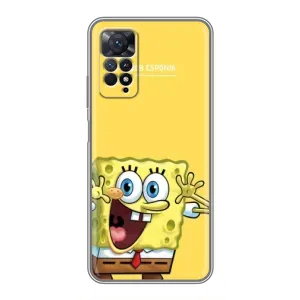 Чохол Губка Боб для Xiaomi Redmi Note 11 Pro (Губка Боб)