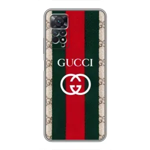 Чехол с принтом «Gucci дизайн» для Xiaomi Redmi Note 11 Pro