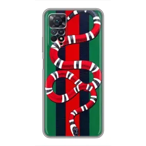 Чехол с принтом «Gucci змия» для Xiaomi Redmi Note 11 Pro