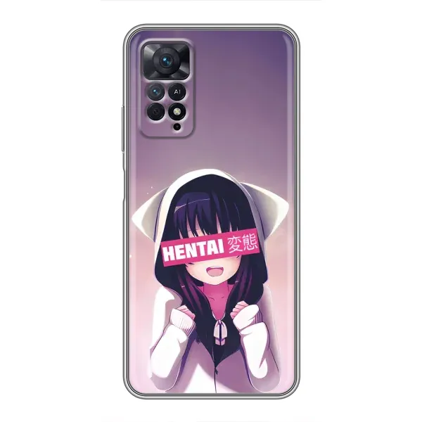 Чехол с принтом «Hentai chan» для Xiaomi Redmi Note 11 Pro