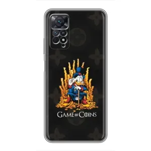 Чехли для Xiaomi Redmi Note 11 Pro - Скрудж МакДак Louis Vuitton (PREMIUMPrint) (Король грошей)