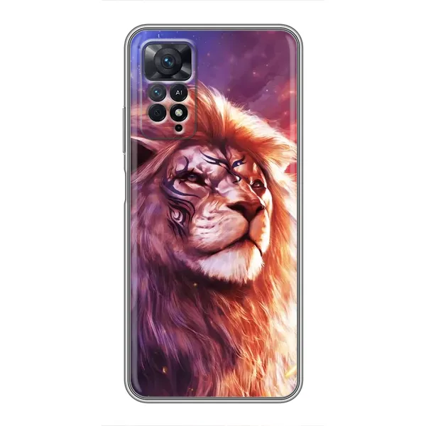 Чехол с принтом «Красочный Лев» для Xiaomi Redmi Note 11 Pro Чехол с принтом «Красочный Лев» для Xiaomi Redmi Note 11 Pro