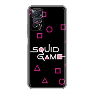 Чохол з принтом «Патерн Гра кальмара» для Xiaomi Redmi Note 11 Pro