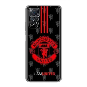 Чохол Манчестер Юнайтед для Xiaomi Redmi Note 11 Pro (AlphaPrint) (лого МЮ)