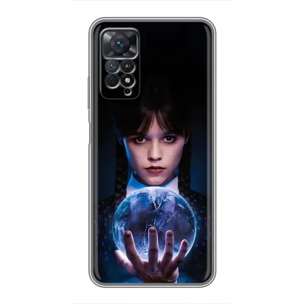 Чохол з принтом «Магічна сфера Венздей» для Xiaomi Redmi Note 11 Pro Чохол з принтом «Магічна сфера Венздей» для Xiaomi Redmi Note 11 Pro