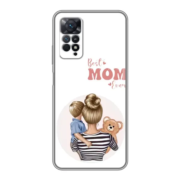 Чохол з принтом «Мама і син» для Xiaomi Redmi Note 11 Pro Чохол з принтом «Мама і син» для Xiaomi Redmi Note 11 Pro
