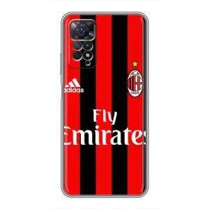 Чохли для Xiaomi Redmi Note 11 Pro (VPrint) - Футбольні клуби (Milan)