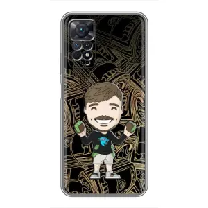 Чохли Містер Біст для Xiaomi Redmi Note 11 Pro (Mister Beast)