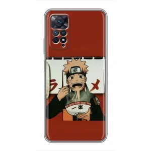Чохли з тематикою АНІМЕ для Xiaomi Redmi Note 11 Pro (VPrint) (Наруто с лапшой)