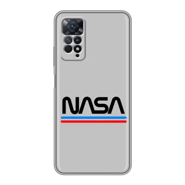 Чохол з принтом «NASA» для Xiaomi Redmi Note 11 Pro Чохол з принтом «NASA» для Xiaomi Redmi Note 11 Pro