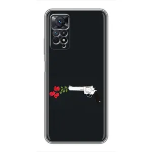 Чехлы (ART) Цветы на Xiaomi Redmi Note 11 Pro (VPrint) (Неочікувані квіти)