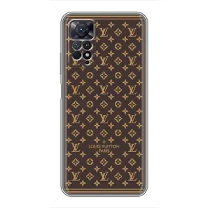 Чохли Луі Вітон для Xiaomi Redmi Note 11 Pro (AlphaPrint - LOUIS VUITTON) (шпалери LV)