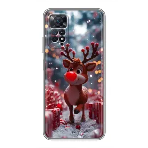 Чохол з принтом «Олень серед подарунків» для Xiaomi Redmi Note 11 Pro