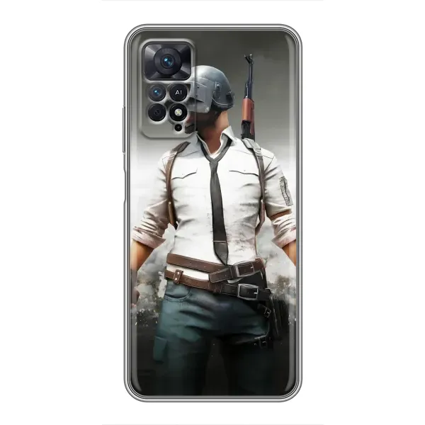 Чехол с принтом «Пабг мен» для Xiaomi Redmi Note 11 Pro Чехол с принтом «Пабг мен» для Xiaomi Redmi Note 11 Pro