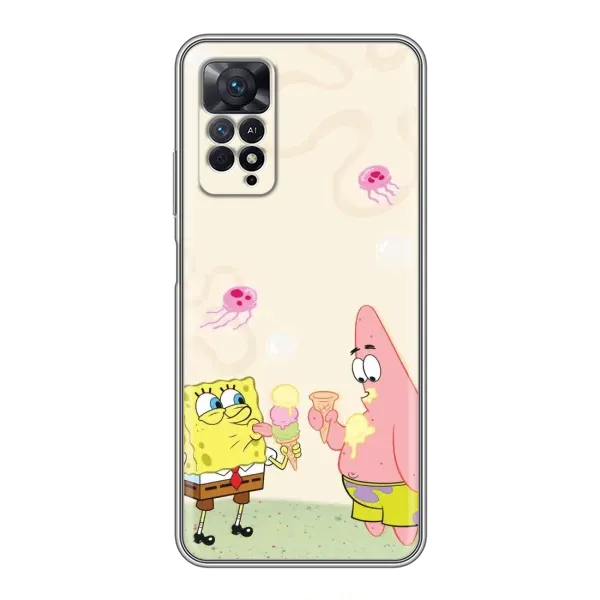 Чехол с принтом «Патрик и Боб» для Xiaomi Redmi Note 11 Pro Чехол с принтом «Патрик и Боб» для Xiaomi Redmi Note 11 Pro