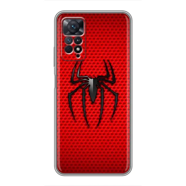 Чохол з принтом «Павук Марвел» для Xiaomi Redmi Note 11 Pro