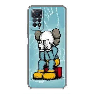 Чохли для Xiaomi Redmi Note 11 Pro - Bearbrick Louis Vuitton (PREMIUMPrint) (Плач Bearbrick)