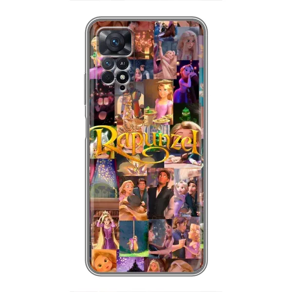 Чохол з принтом «Колаж Рапунцель» для Xiaomi Redmi Note 11 Pro Чохол з принтом «Колаж Рапунцель» для Xiaomi Redmi Note 11 Pro