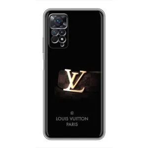 Чохли Луі Вітон для Xiaomi Redmi Note 11 Pro (AlphaPrint - LOUIS VUITTON) (ремінець LV)