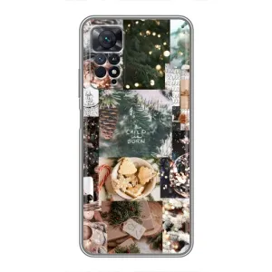 Різдвяні, Святкові Чохли для Xiaomi Redmi Note 11 Pro (Різдвяний колаж)