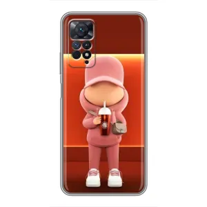 Круті Чохли Луі Віттон для Xiaomi Redmi Note 11 Pro (AlphaPrint) (З Кавою)