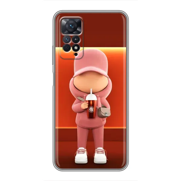 Чехол с принтом «С Кофе» для Xiaomi Redmi Note 11 Pro