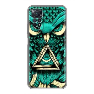 Чохол з принтом «Сова з оком» для Xiaomi Redmi Note 11 Pro