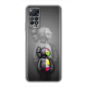 Чохли для Xiaomi Redmi Note 11 Pro - Bearbrick Louis Vuitton (PREMIUMPrint) (Тіло Bearbrick)