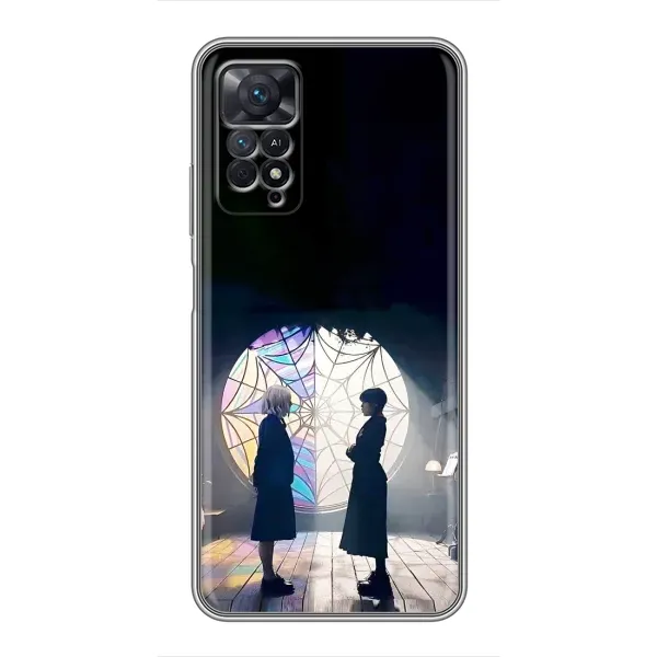 Чохол з принтом «Венздей та Інід» для Xiaomi Redmi Note 11 Pro Чохол з принтом «Венздей та Інід» для Xiaomi Redmi Note 11 Pro