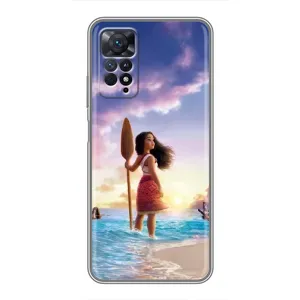 Чехол с принтом «Моана с веслом» для Xiaomi Redmi Note 11 Pro
