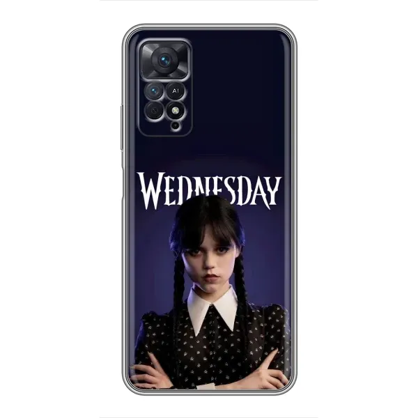 Чохол з принтом «Wednesday» для Xiaomi Redmi Note 11 Pro Чохол з принтом «Wednesday» для Xiaomi Redmi Note 11 Pro