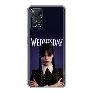 Силіконовий чохол з картинкою для Xiaomi Redmi Note 11 Pro (Wednesday)