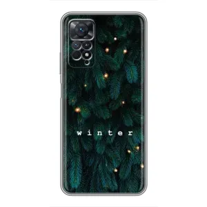 Новорічні, Святкові Чохли для Xiaomi Redmi Note 11 Pro - 2024 год (Winter)