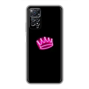 Чохол з Короною Xiaomi Redmi Note 11 Pro - (AlphaPrint) (Яскрава корона)